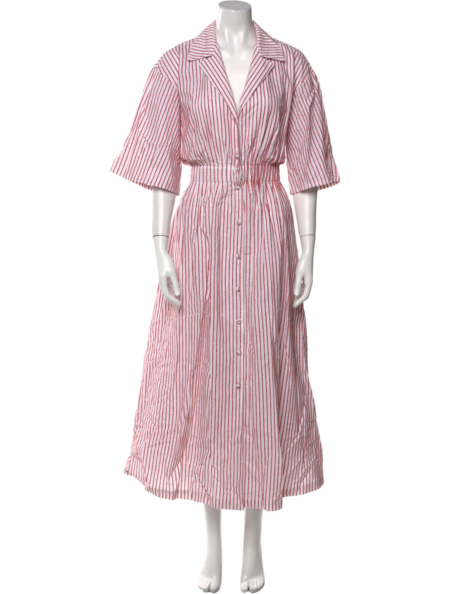 By Any Other Name Striped Long Dress