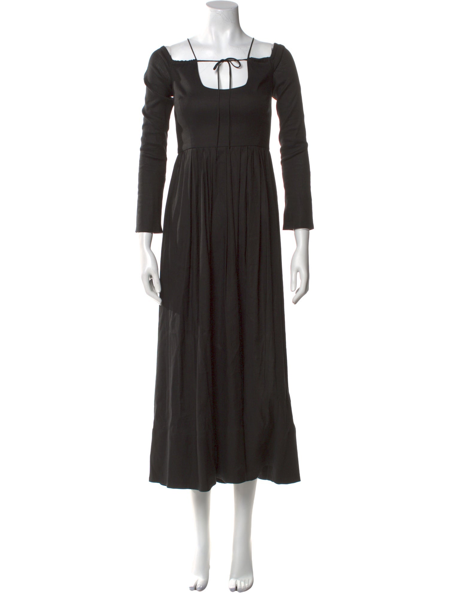 By Any Other Name Square Neckline Long Dress