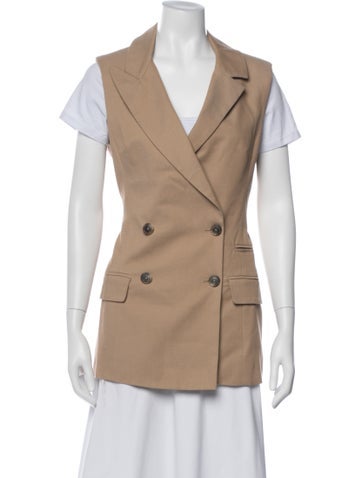 Pre-owned By Any Other Name Vest In Brown