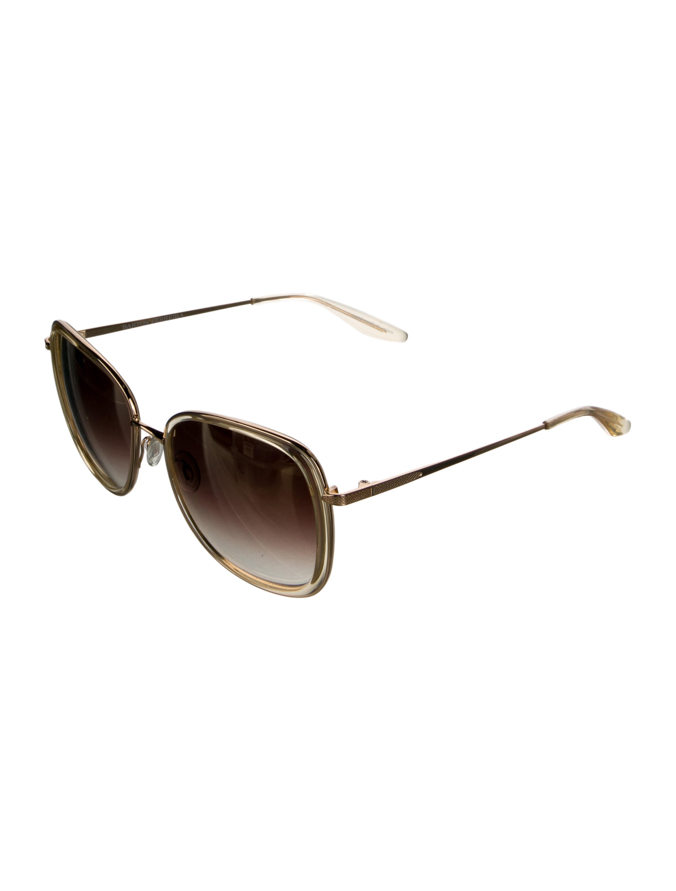 Barton Perreira Oversize Gradient Sunglasses