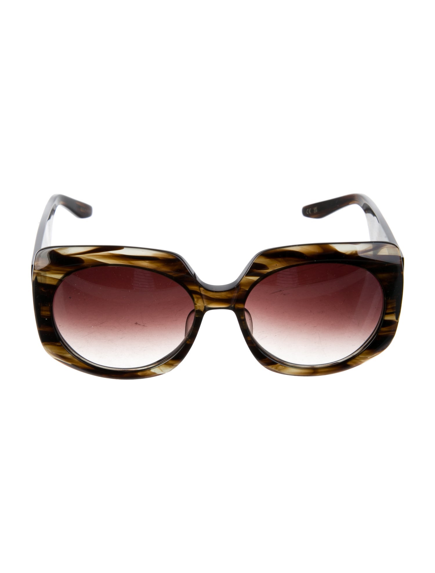 Barton Perreira Oversize Gradient Sunglasses