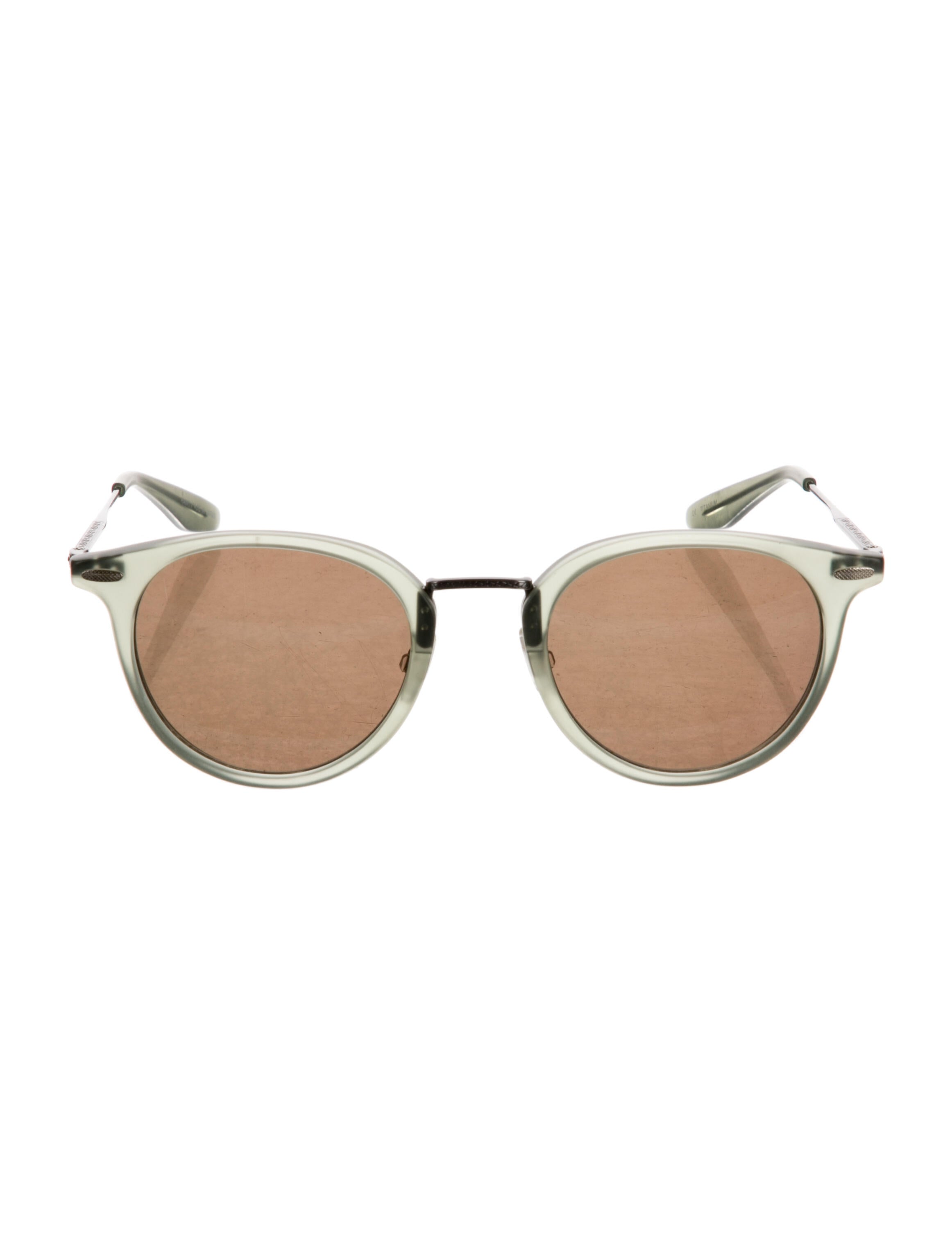 Barton Perreira Round Tinted Sunglasses