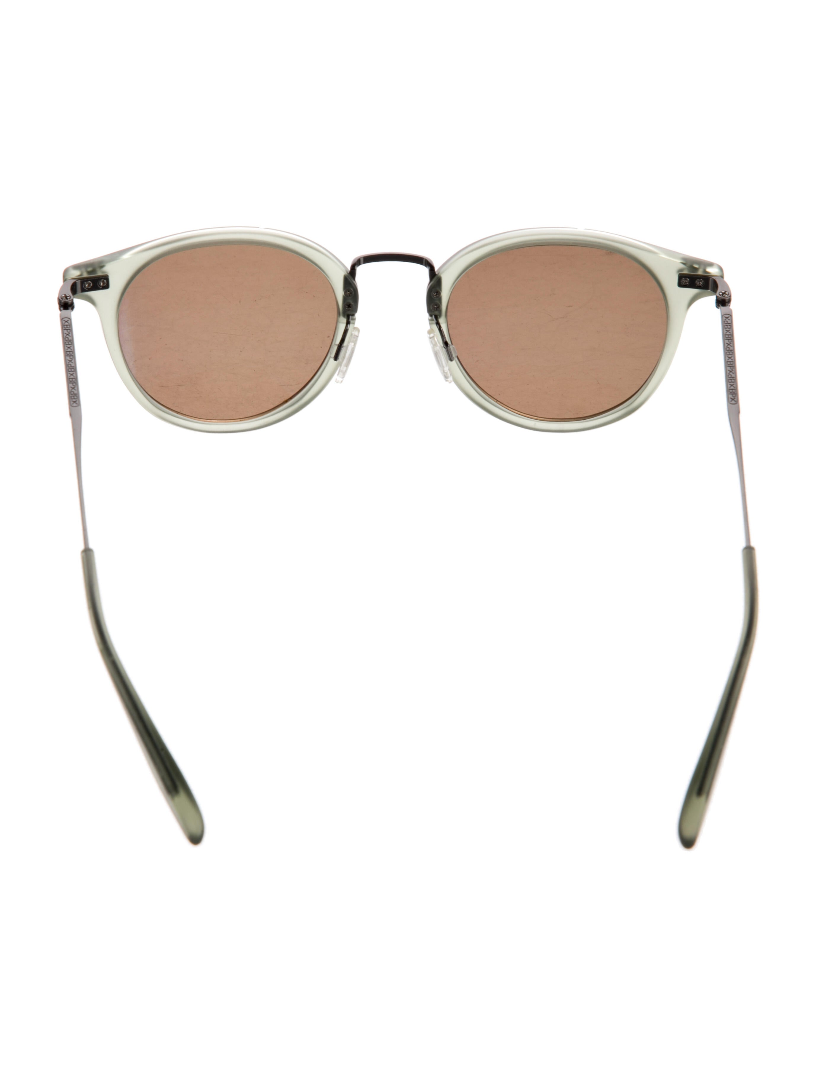 Barton Perreira Round Tinted Sunglasses