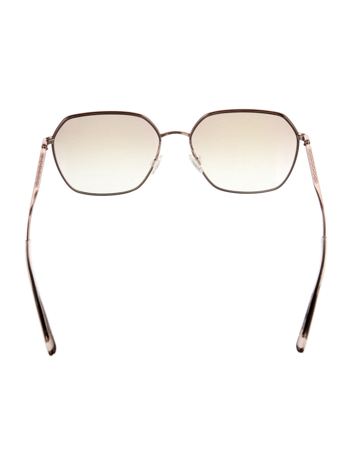Barton Perreira Square Mirrored Sunglasses