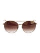 Barton Perreira Starlet Aviator Sunglasses