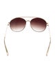 Barton Perreira Starlet Aviator Sunglasses