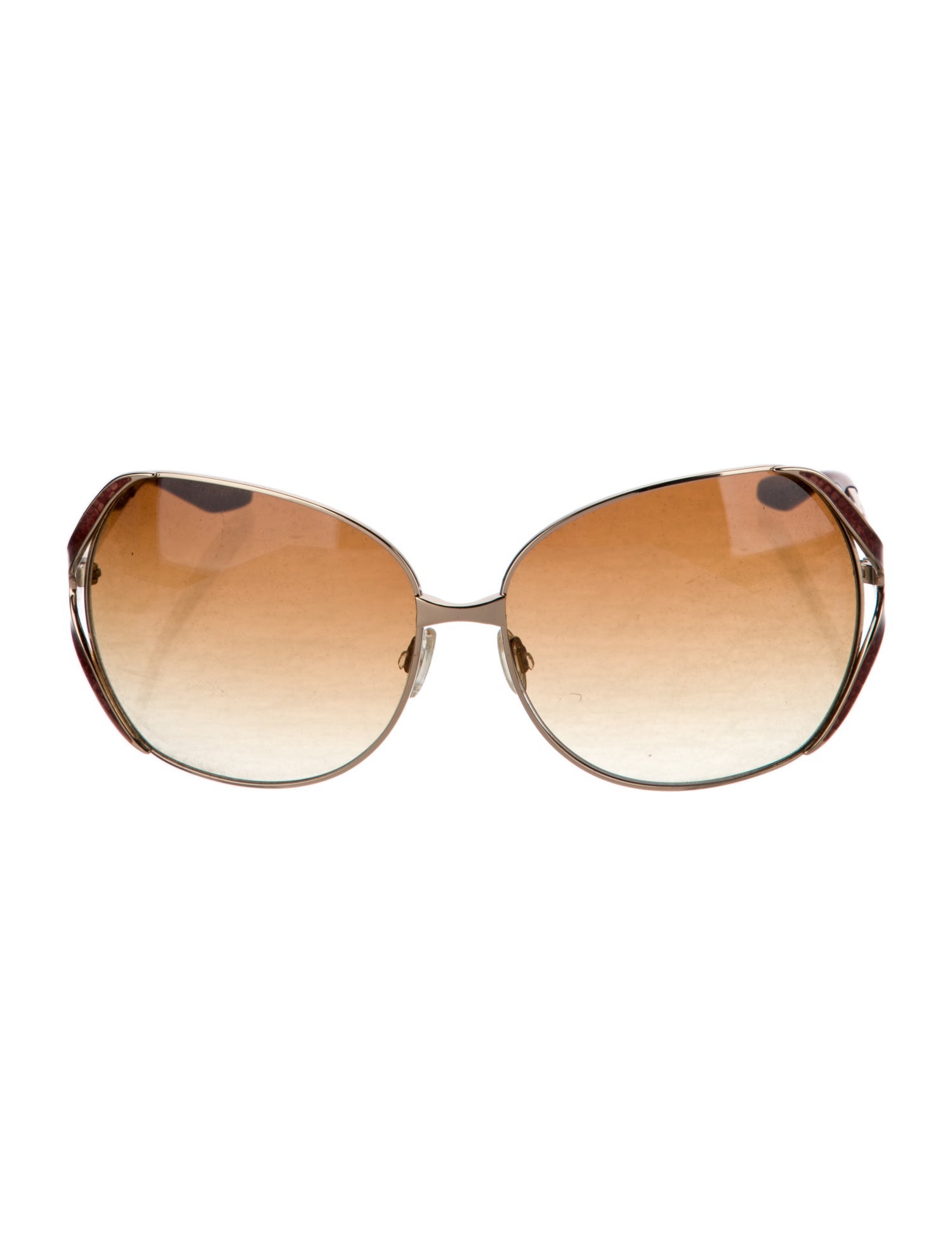 Barton Perreira Oversize Gradient Sunglasses
