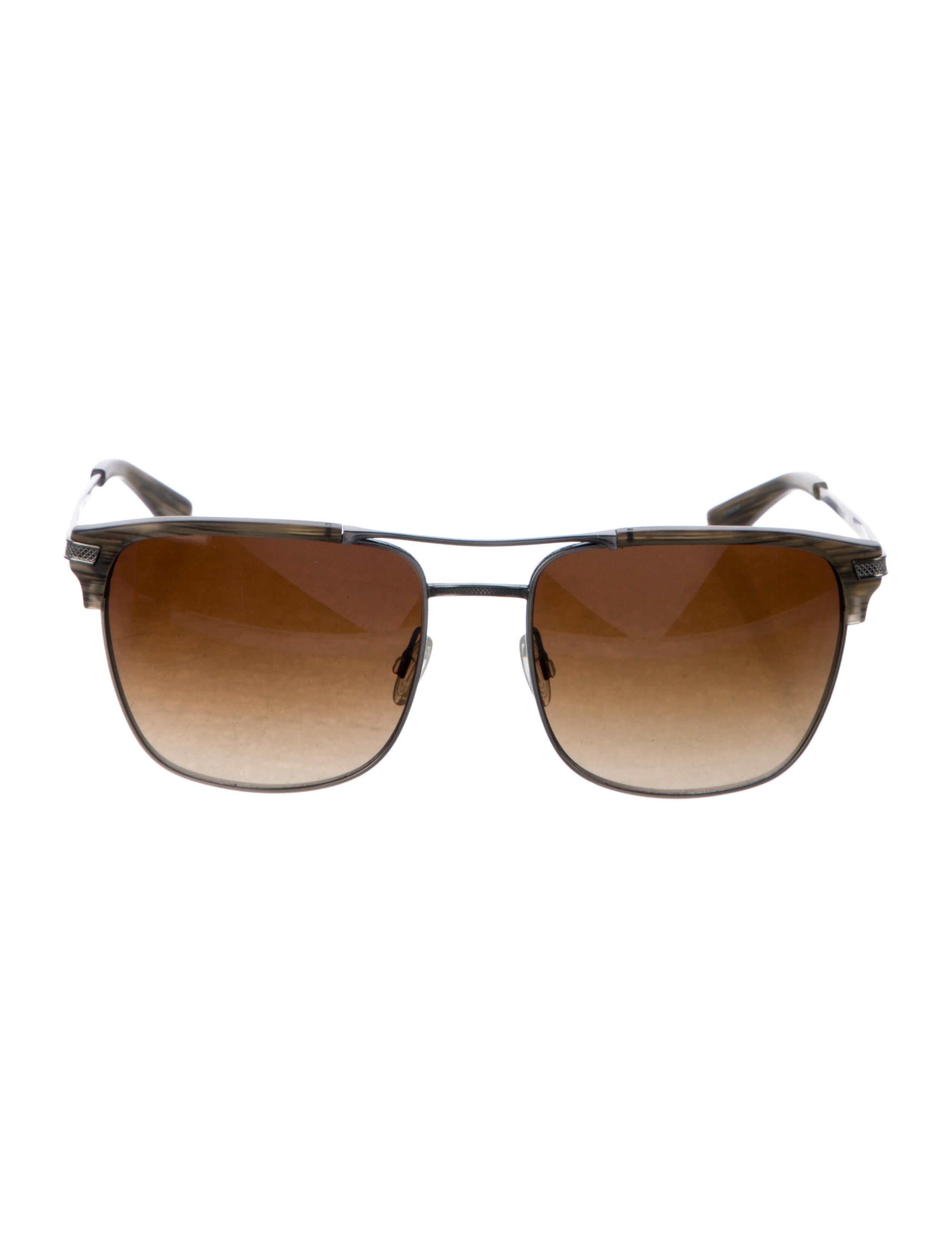 Barton Perreira Square Gradient Sunglasses