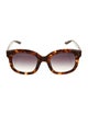 Barton Perreira Oversize Gradient Sunglasses