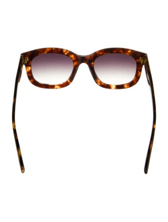 Barton Perreira Oversize Gradient Sunglasses