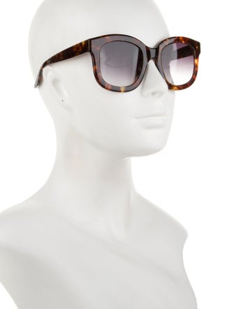 Barton Perreira Oversize Gradient Sunglasses