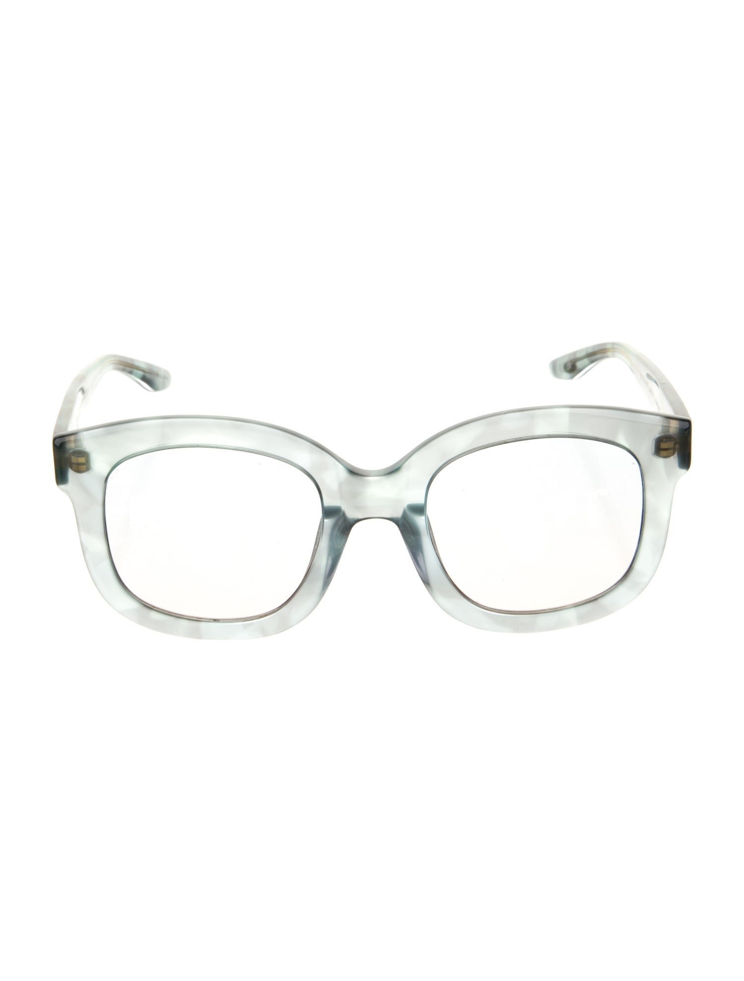 Barton Perreira Oversize Clear Sunglasses