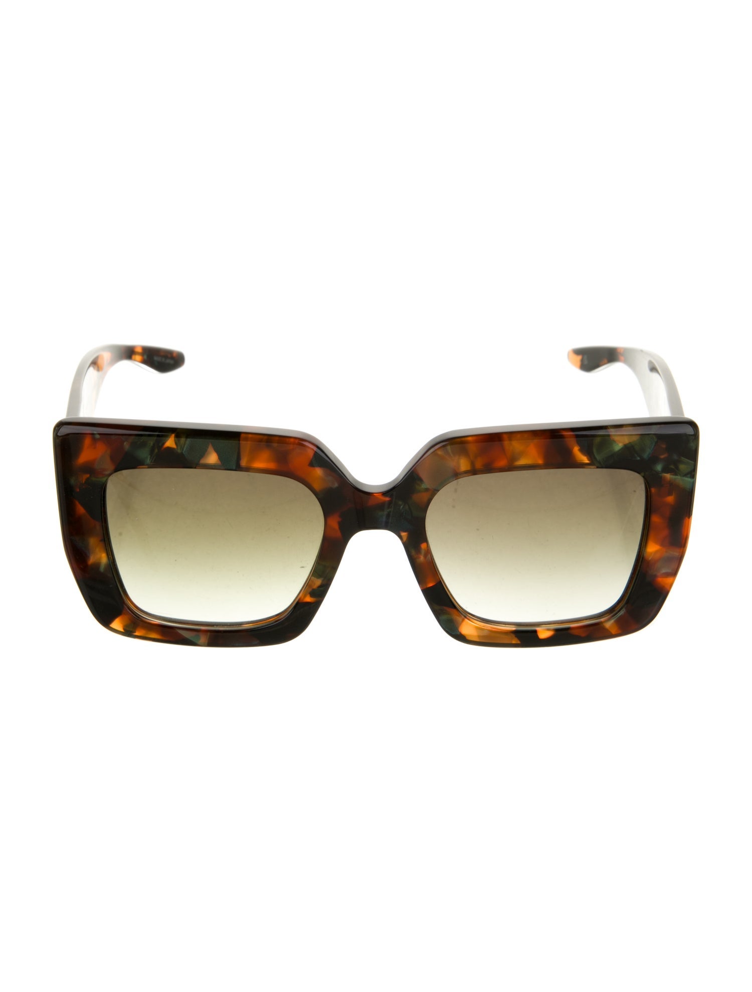 Barton Perreira Square Gradient Sunglasses