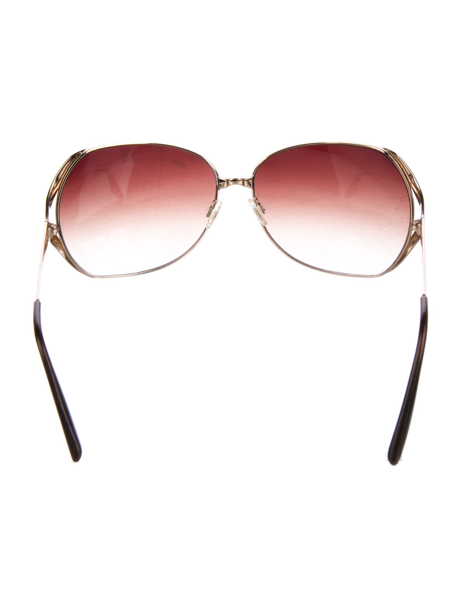 Barton Perreira Oversize Gradient Sunglasses