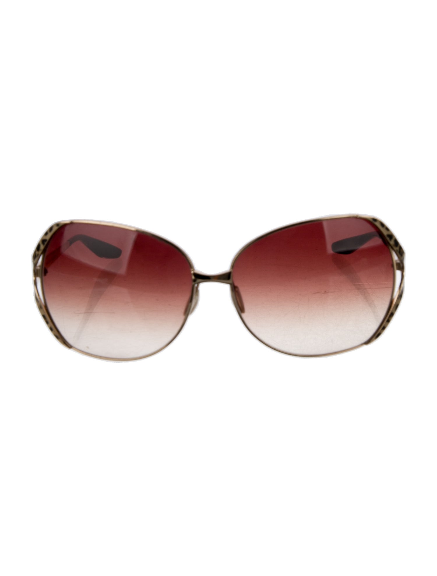 Barton Perreira Oversize Gradient Sunglasses