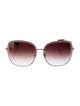 Barton Perreira Oversize Gradient Sunglasses