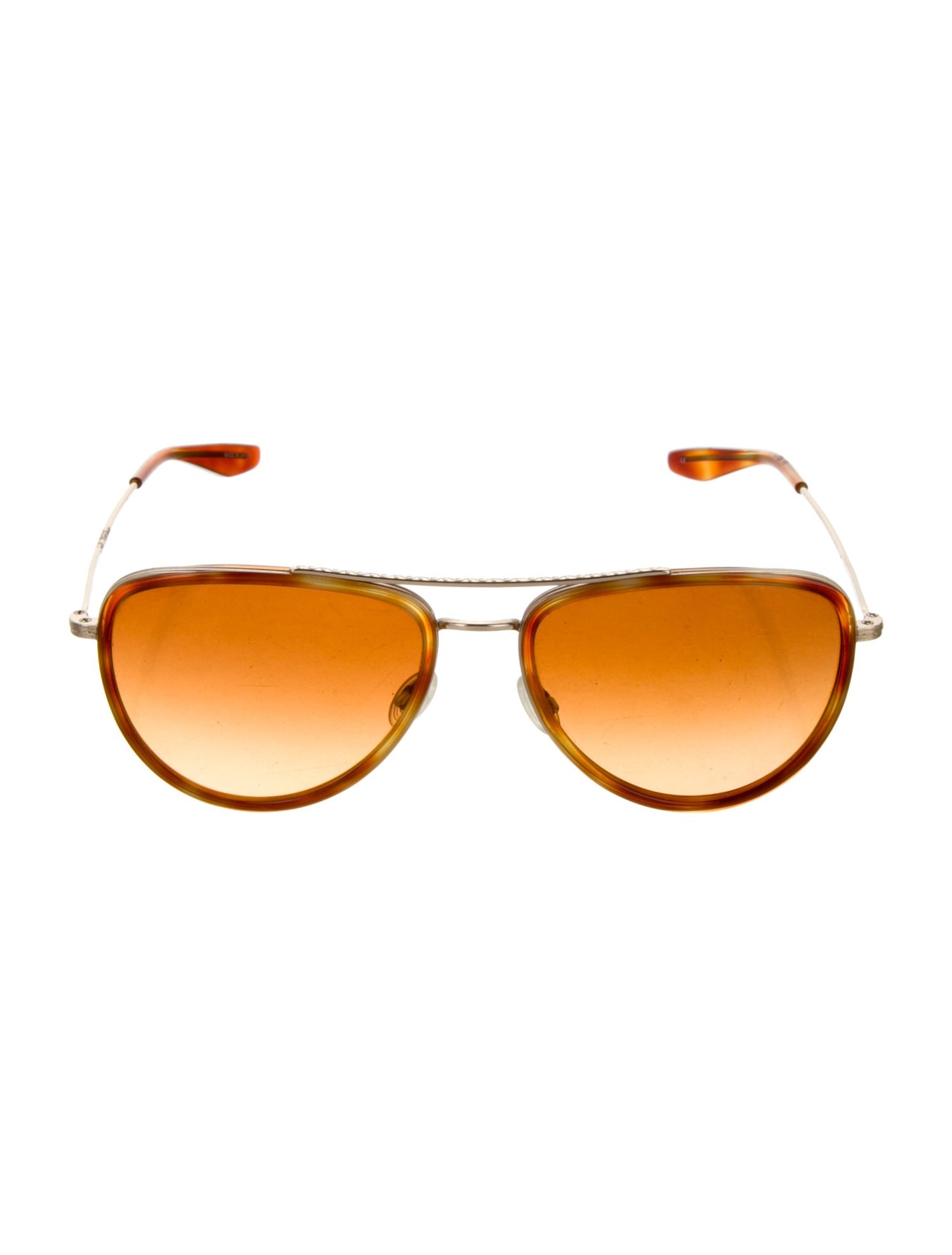 Barton Perreira Aviator Gradient Sunglasses