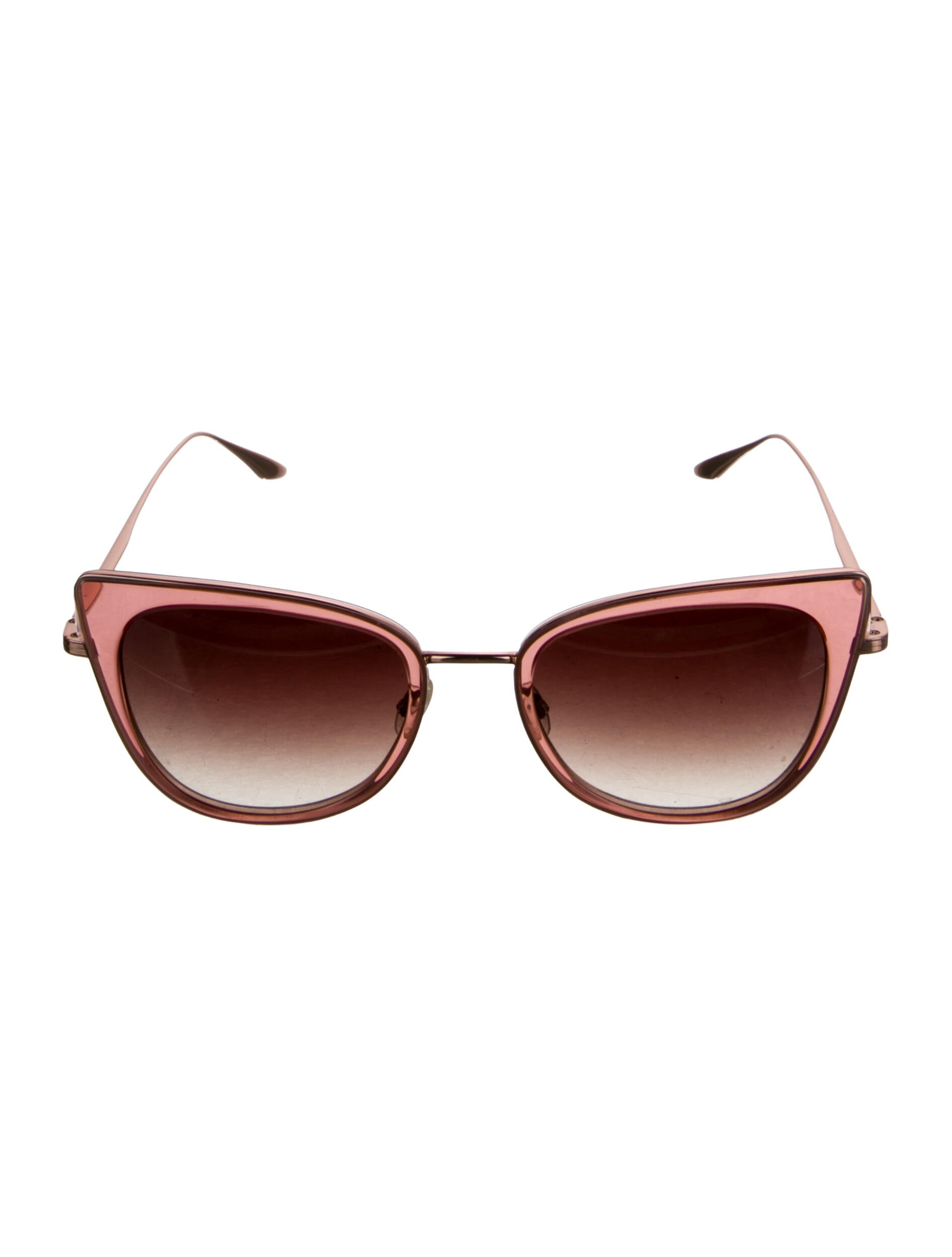 Barton Perreira Cat-Eye Gradient Sunglasses