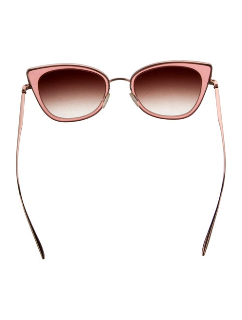 Barton Perreira Cat-Eye Gradient Sunglasses