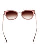 Barton Perreira Cat-Eye Gradient Sunglasses