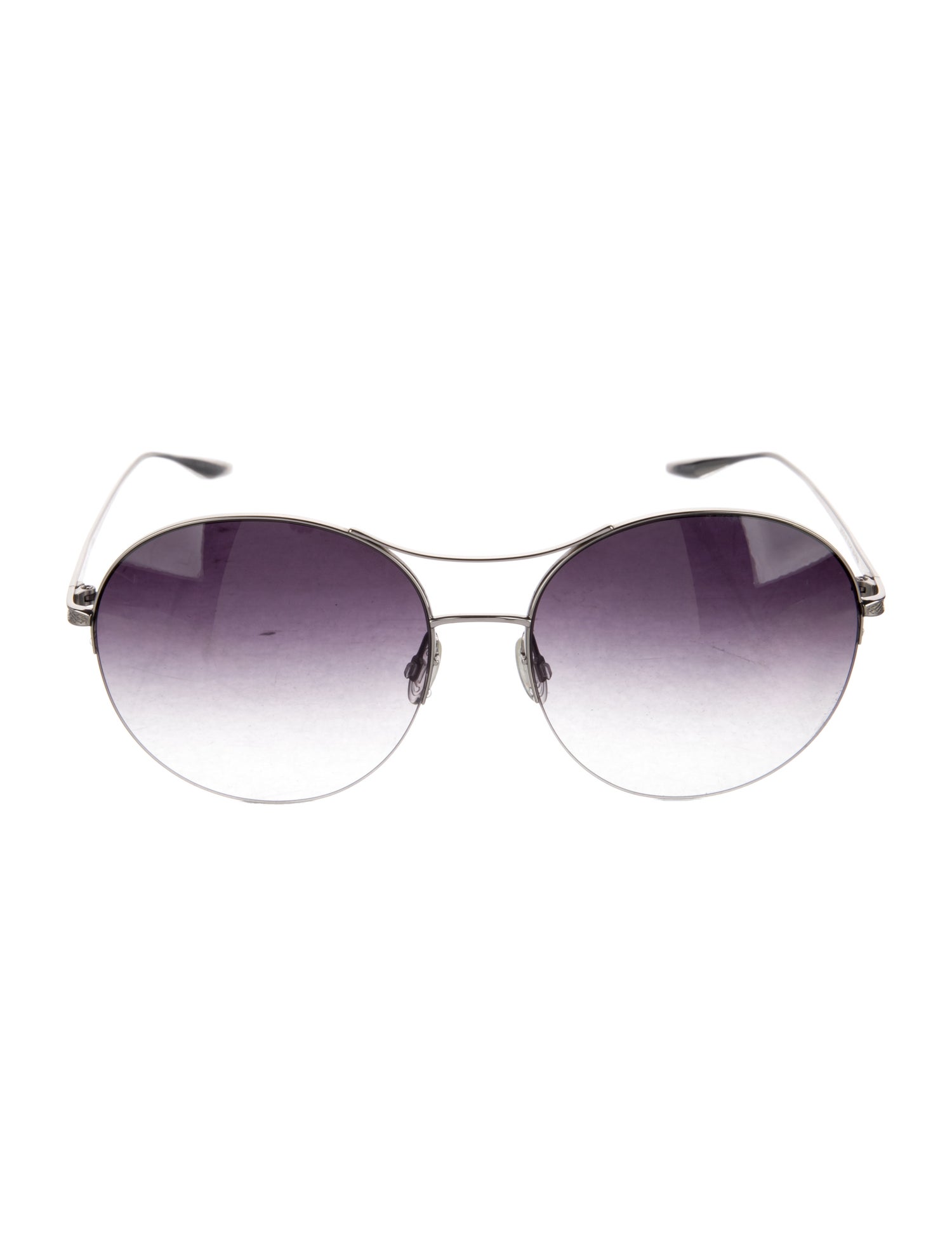 Barton Perreira Aviator Gradient Sunglasses