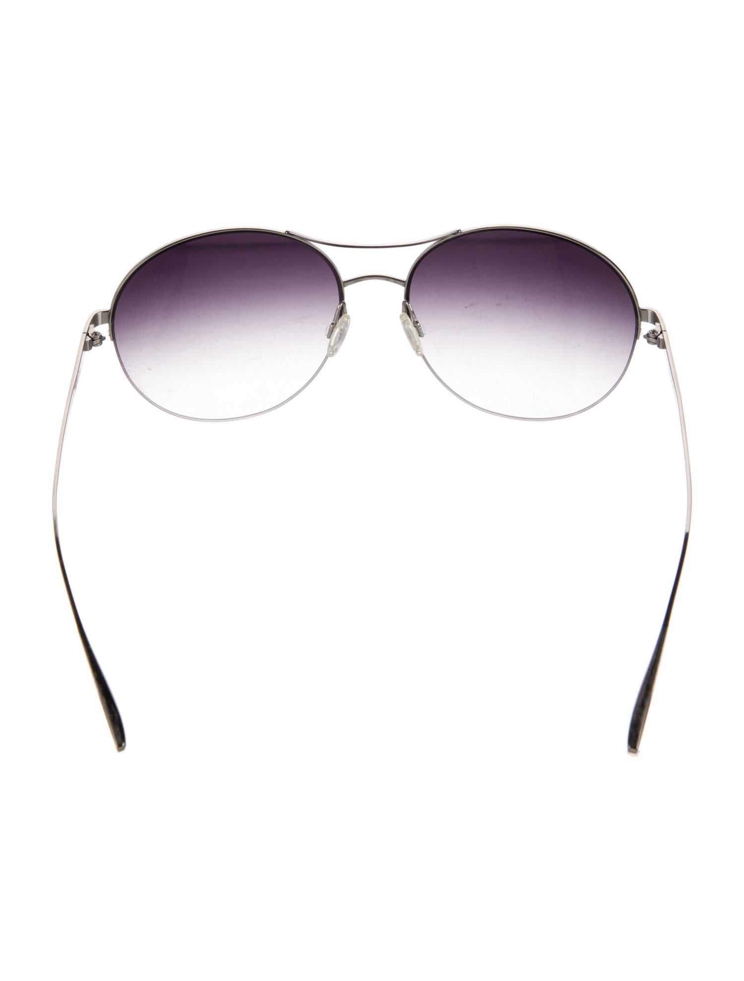 Barton Perreira Aviator Gradient Sunglasses