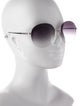 Barton Perreira Aviator Gradient Sunglasses