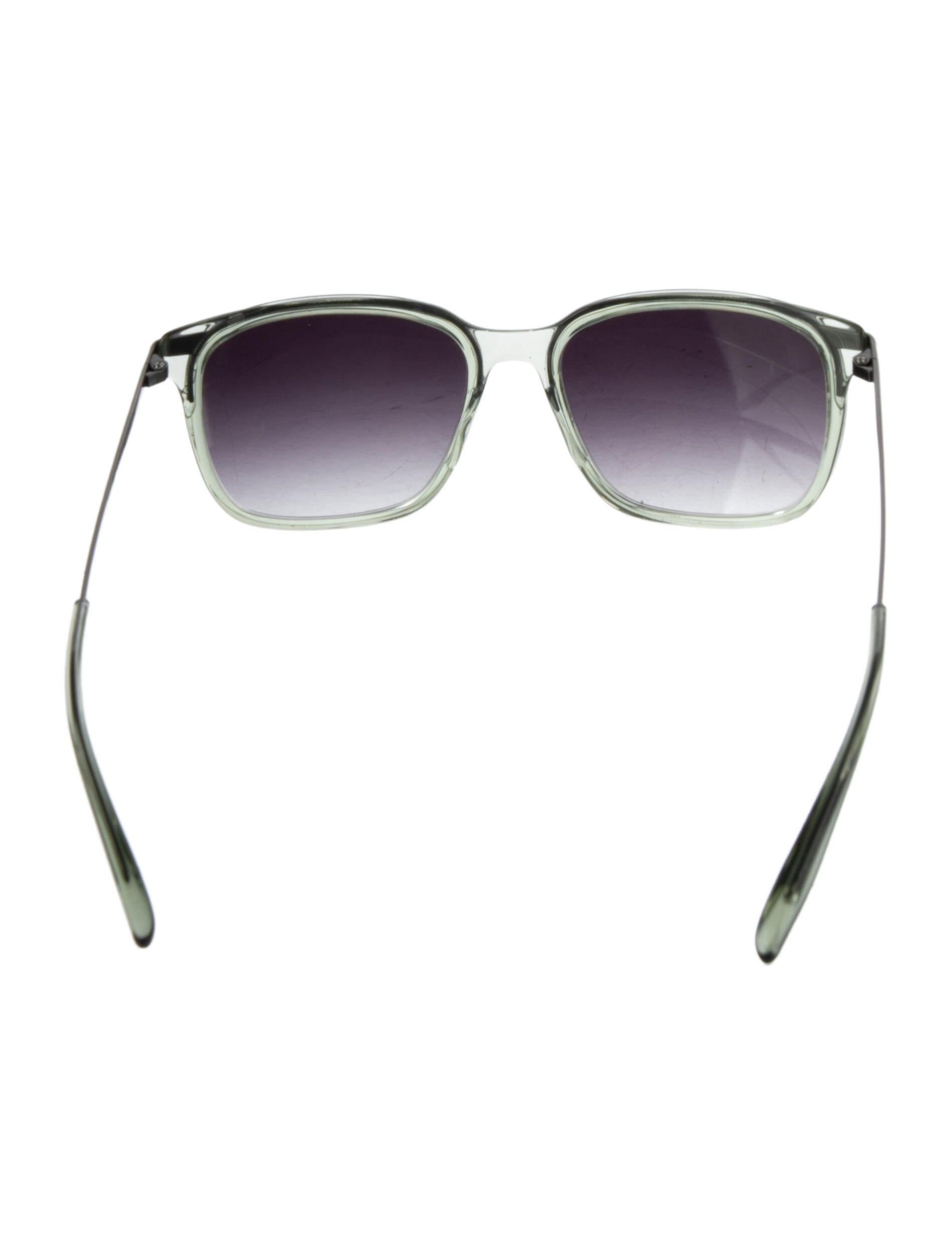 Barton Perreira Square Gradient Sunglasses