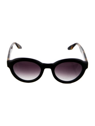 Barton Perreira Round Gradient Sunglasses