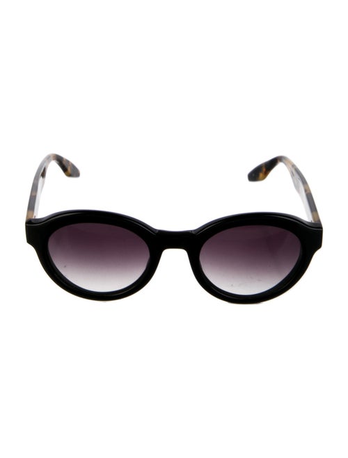 Barton Perreira Round Gradient Sunglasses