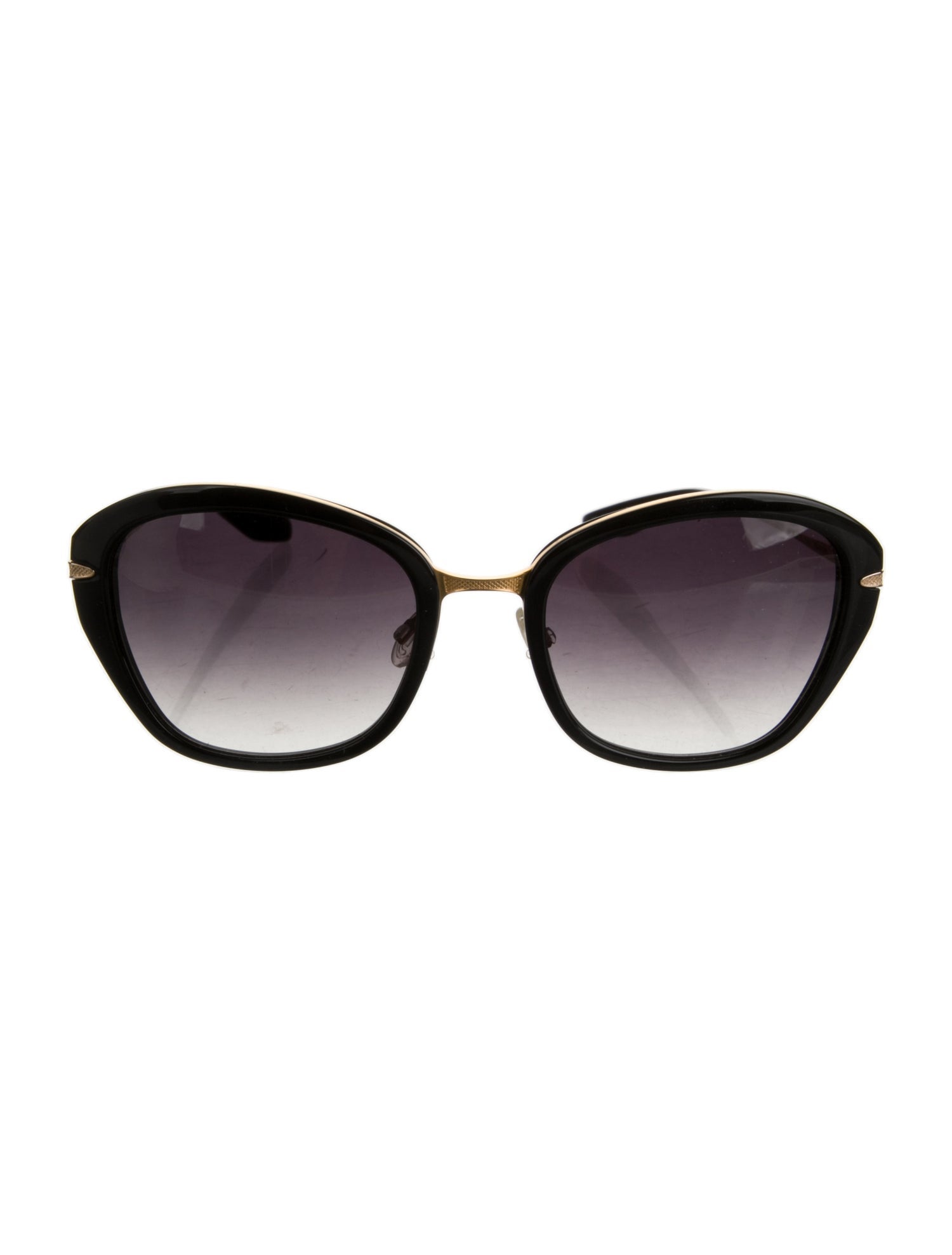Barton Perreira Cat-Eye Gradient Sunglasses