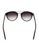 Barton Perreira Round Gradient Sunglasses
