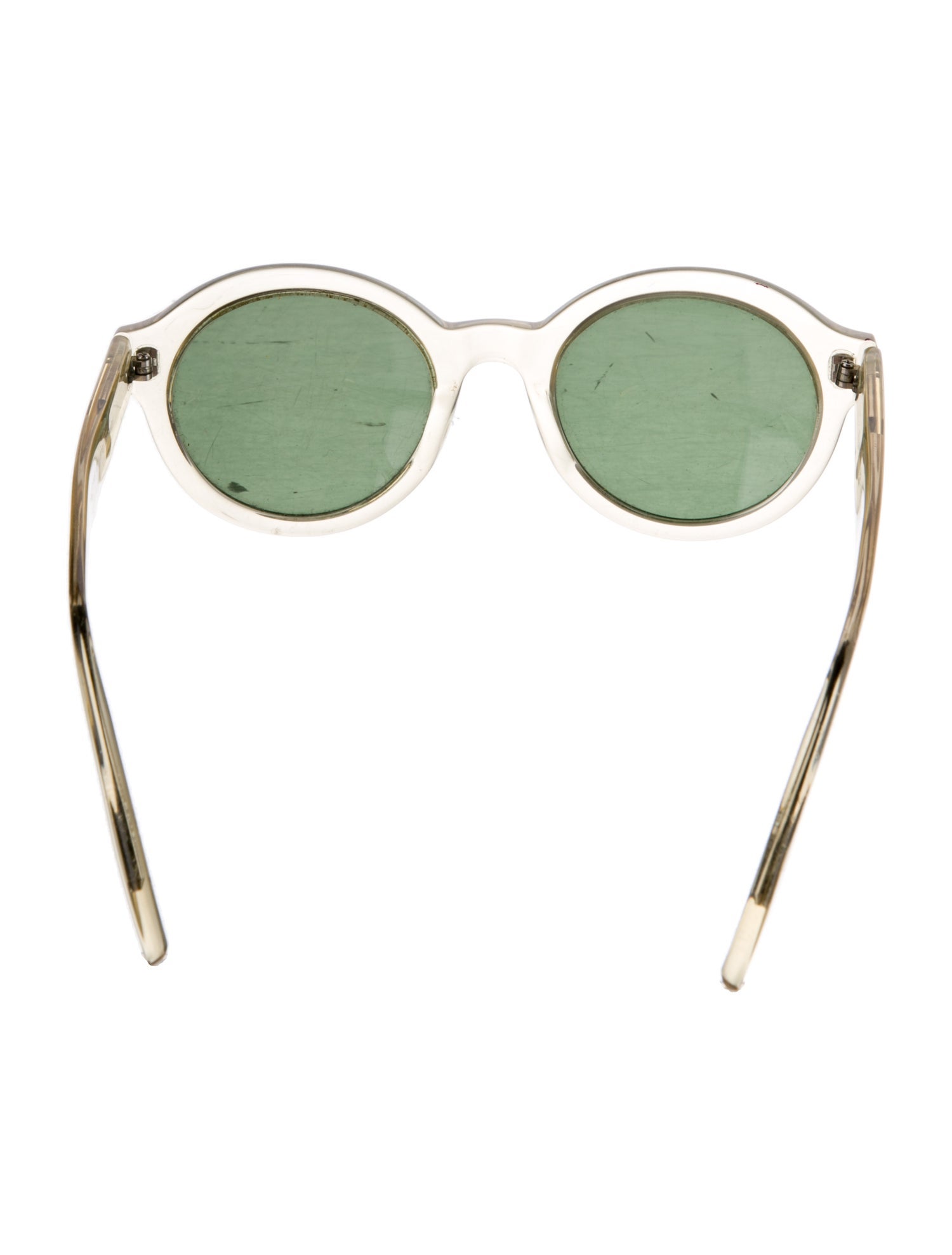 Barton Perreira Round Tinted Sunglasses