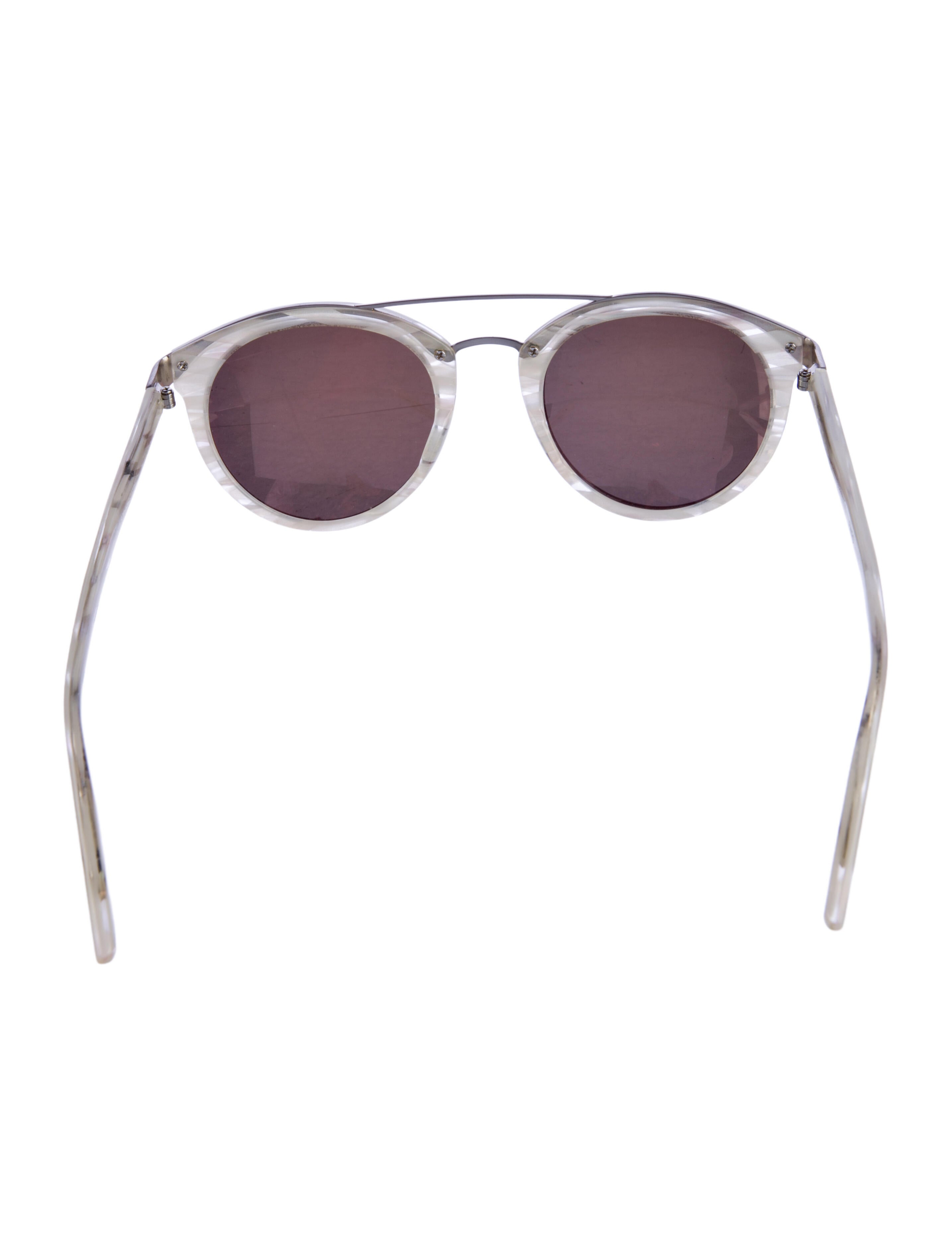 Barton Perreira Cat-Eye Tinted Sunglasses