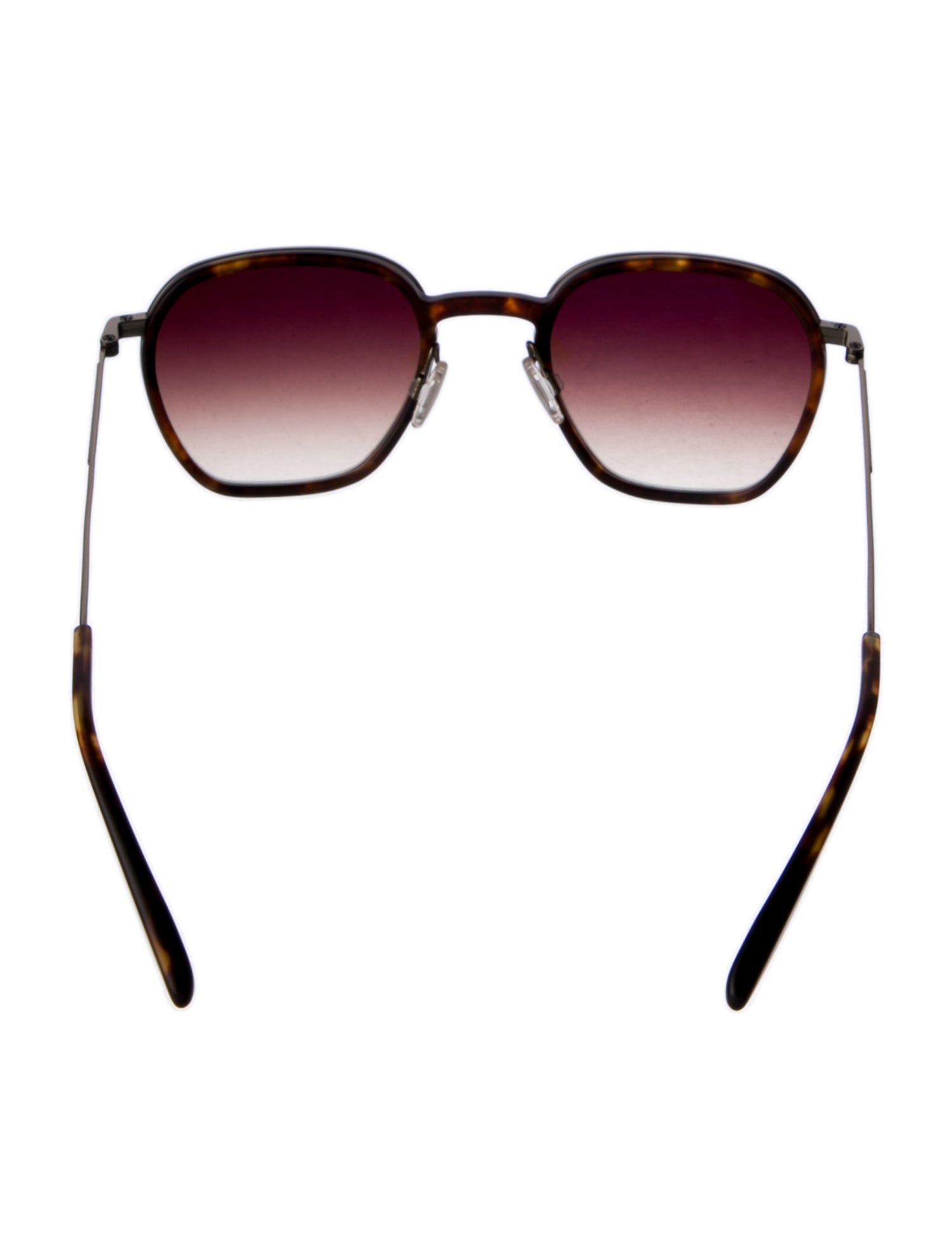 Barton Perreira Square Gradient Sunglasses