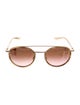 Barton Perreira Justice Aviator Sunglasses