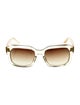 Barton Perreira Oversize Gradient Sunglasses