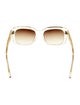 Barton Perreira Oversize Gradient Sunglasses
