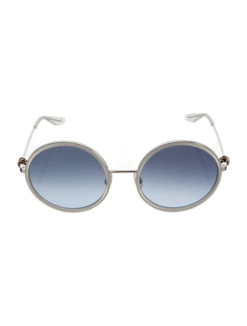Barton Perreira Round Gradient Sunglasses