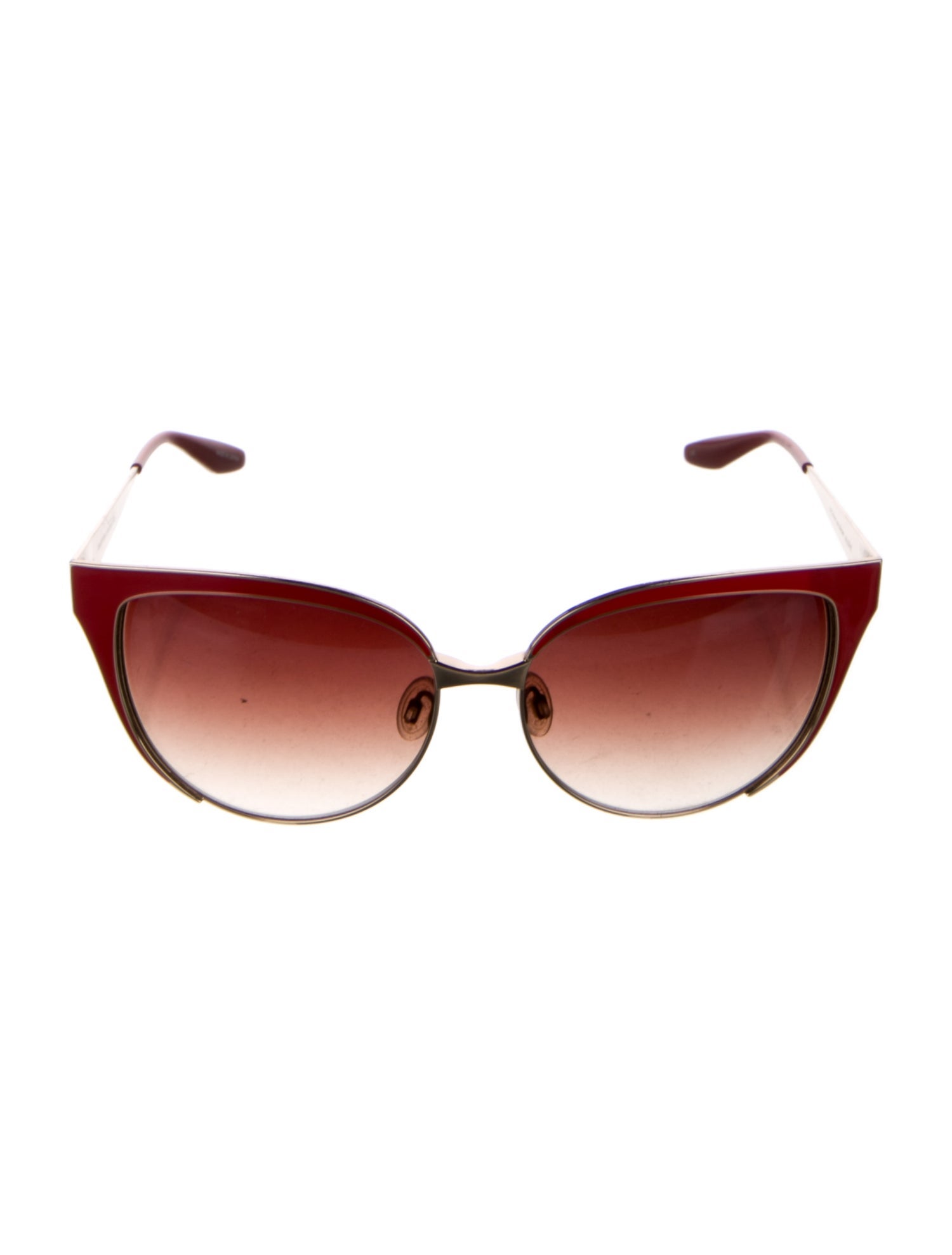 Barton Perreira Cat-Eye Gradient Sunglasses