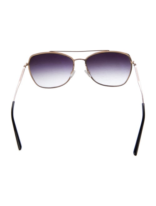 Barton Perreira Aviator Gradient Sunglasses