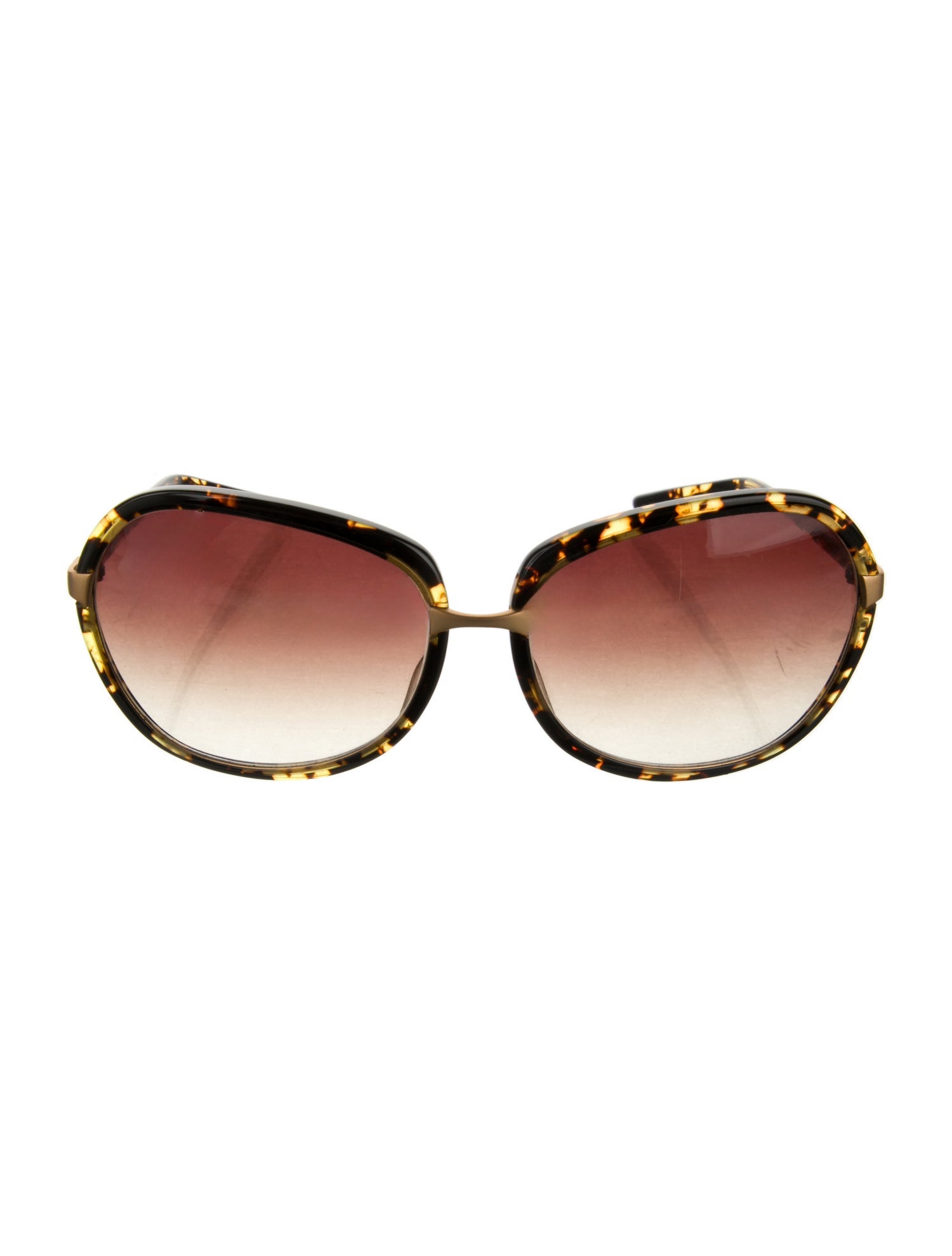 Barton Perreira Oversize Gradient Sunglasses