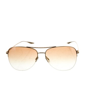 Barton Perreira Aviator Gradient Sunglasses