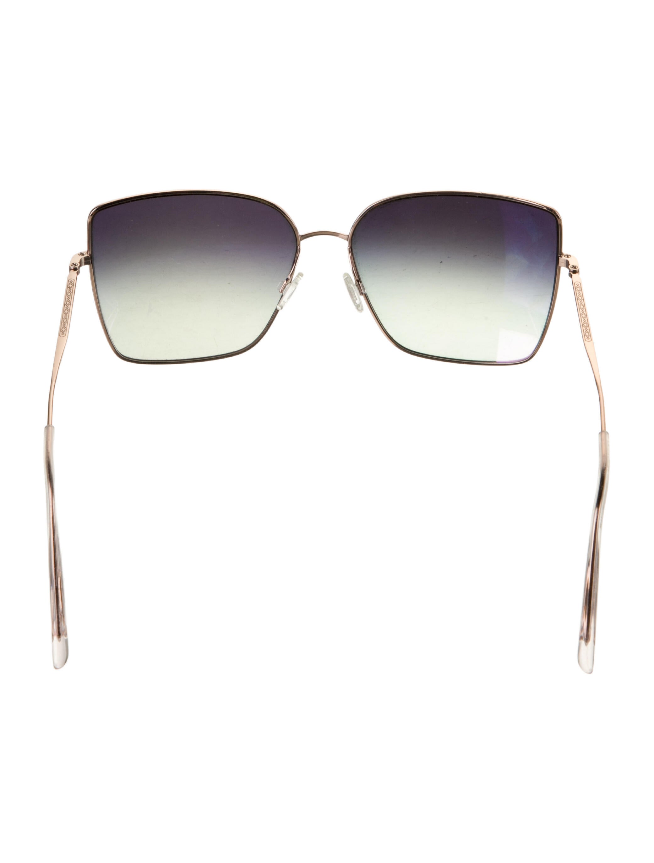Barton Perreira Fair Lady Square Sunglasses