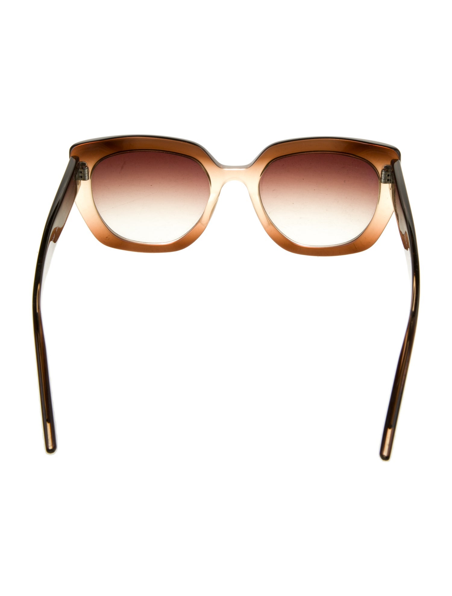 Barton Perreira Cat-Eye Gradient Sunglasses