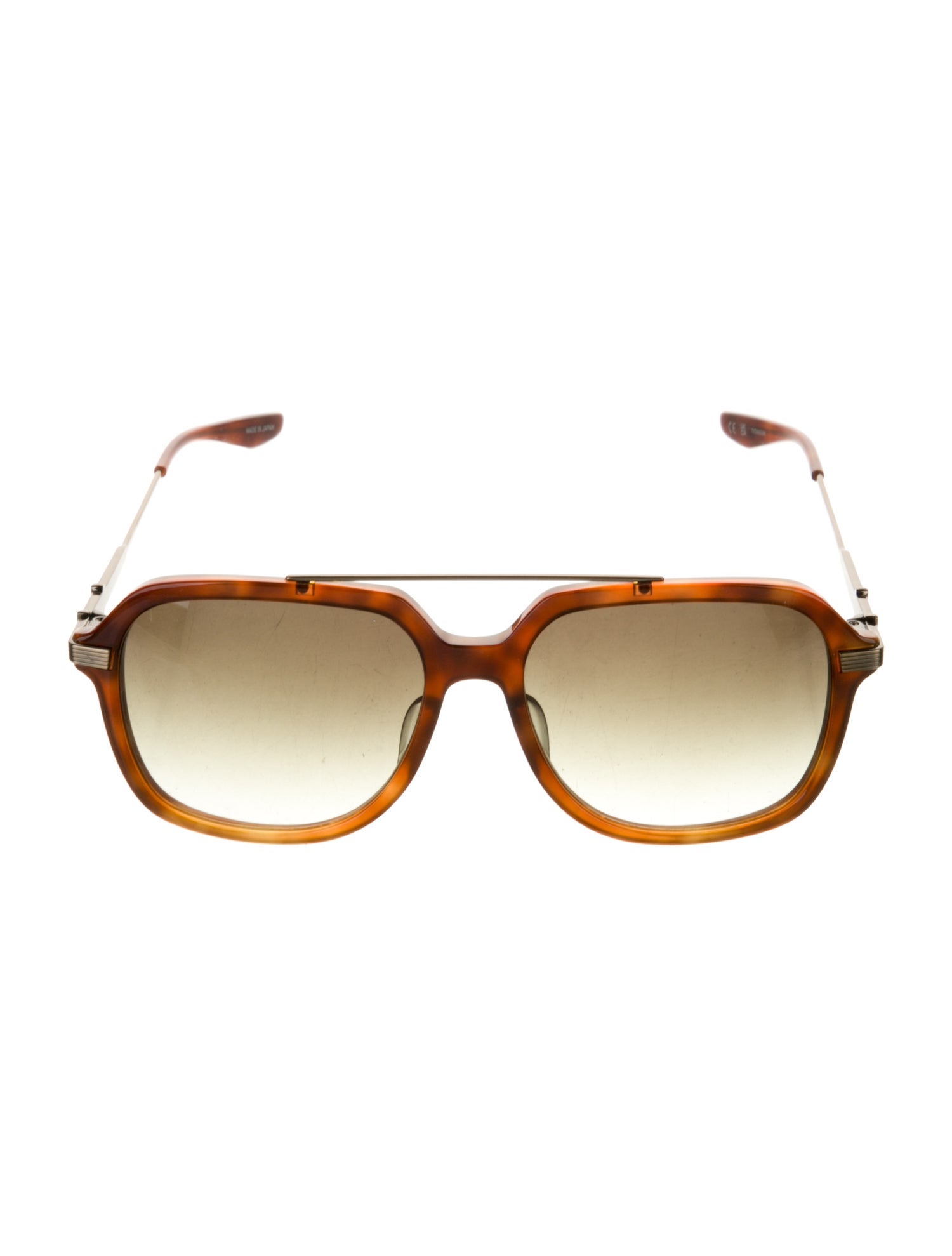 Barton Perreira Oversize Gradient Sunglasses