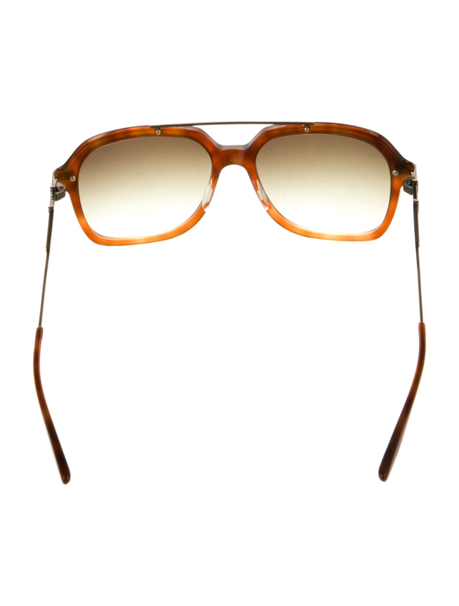 Barton Perreira Oversize Gradient Sunglasses