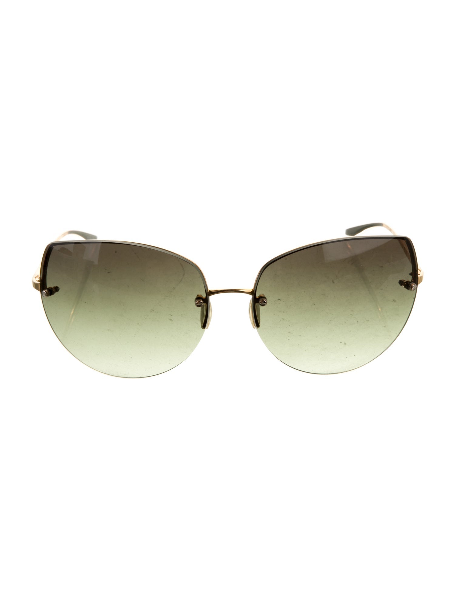 Barton Perreira Oversize Gradient Sunglasses