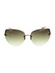 Barton Perreira Oversize Gradient Sunglasses