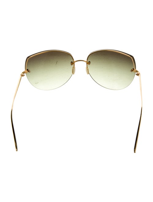Barton Perreira Oversize Gradient Sunglasses